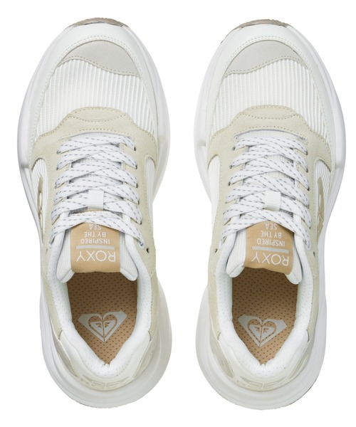 ROXY（ロキシー）の「DAY BY DAY/ロキシースニーカー（スニーカー・レディース・ホワイト/ブラック/ベージュ・23cm/23.5cm/24cm/24.5cm/25cm）」の10枚目の写真