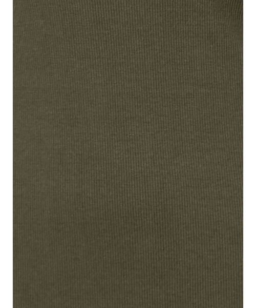 GYDA（ジェイダ）の「【TINY低身長さん向け】バックオープンディープスリットテレコワンピース（ワンピース・レディース・ライトグレー/ブラック/カーキ・FREE）」の21枚目の写真