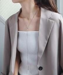 blackdia ocean | blackdia ocean 金属アレルギー対応 ノットボータイチェーンネックレス ステンレス(ネックレス)