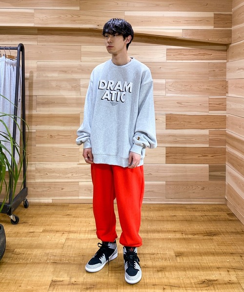 ヘビーウエイトクルーネックスウェット ビッグシルエットトレーナー