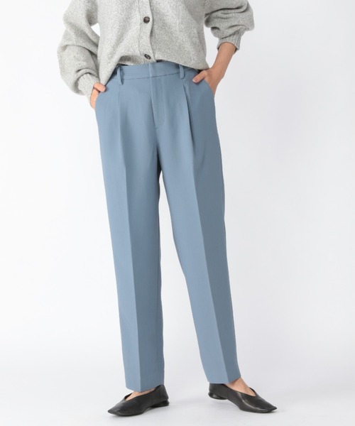 BARNYARDSTORM(バンヤードストーム)の「BARNYARDSTORM / 【WEB限定カラー展開】タックダブルクロスPT(その他パンツ・レディース・グレー/ブルー/ネイビー・00/0/1/2)」の3枚目の写真