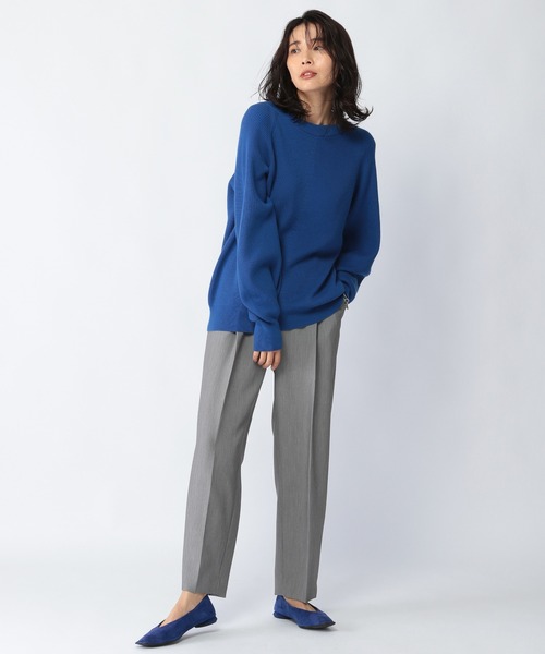 BARNYARDSTORM(バンヤードストーム)の「BARNYARDSTORM / 【WEB限定カラー展開】タックダブルクロスPT(その他パンツ・レディース・グレー/ブルー/ネイビー・00/0/1/2)」の13枚目の写真