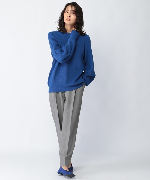 BARNYARDSTORM(バンヤードストーム)の「BARNYARDSTORM / 【WEB限定カラー展開】タックダブルクロスPT(その他パンツ・レディース・グレー/ブルー/ネイビー・00/0/1/2)」の9枚目の写真