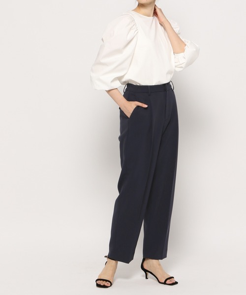 BARNYARDSTORM(バンヤードストーム)の「BARNYARDSTORM / 【WEB限定カラー展開】タックダブルクロスPT(その他パンツ・レディース・グレー/ブルー/ネイビー・00/0/1/2)」の19枚目の写真