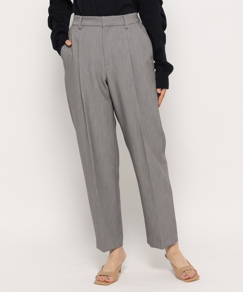 BARNYARDSTORM(バンヤードストーム)の「BARNYARDSTORM / 【WEB限定カラー展開】タックダブルクロスPT(その他パンツ・レディース・グレー/ブルー/ネイビー・00/0/1/2)」の15枚目の写真