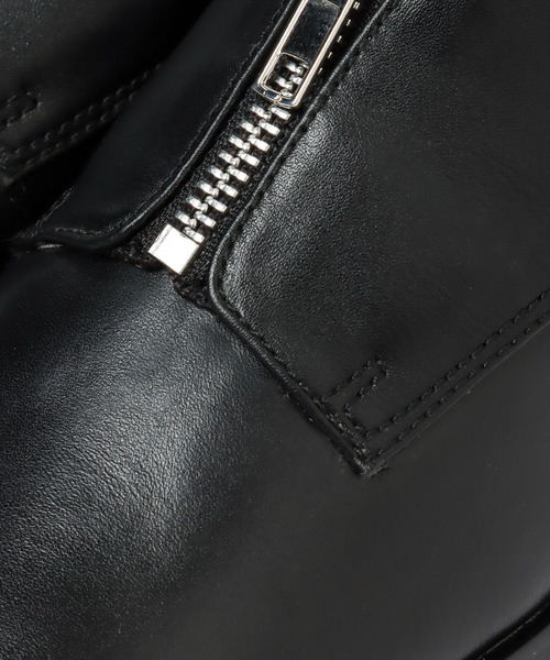 Mazell（マゼル）の「Mazell  / フロントZIPフラット（その他シューズ・レディース・ブラック/グレー・38/39/35/36/37）」の14枚目の写真