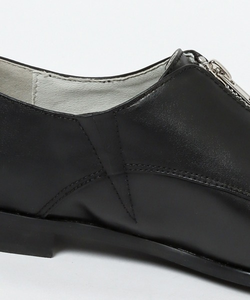 Mazell（マゼル）の「Mazell  / フロントZIPフラット（その他シューズ・レディース・ブラック/グレー・38/39/35/36/37）」の10枚目の写真