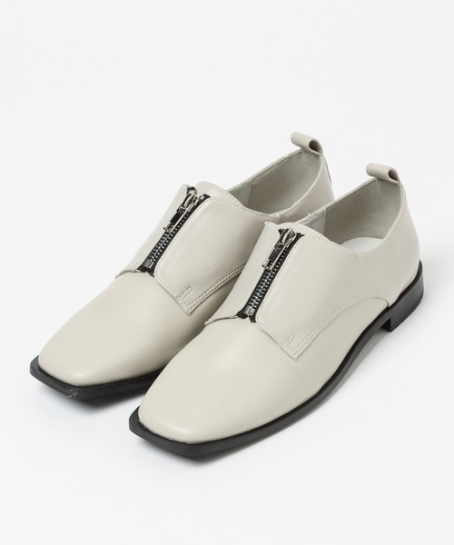 Mazell（マゼル）の「Mazell  / フロントZIPフラット（その他シューズ・レディース・ブラック/グレー・38/39/35/36/37）」の16枚目の写真