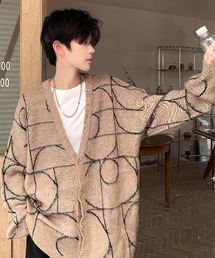 RADIALLE カーディガン チェック柄 モヘア 66560_33.jpg