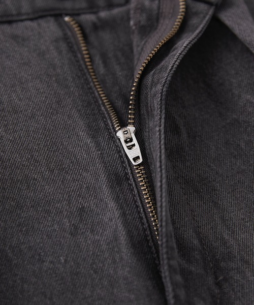 CALLNE（カルネ）の「【CALLNE】Denim Slacks Pants/デニム スラックスパンツ（デニムパンツ・メンズ・ブラック/オフホワイト/グレー・M/L/S）」の10枚目の写真