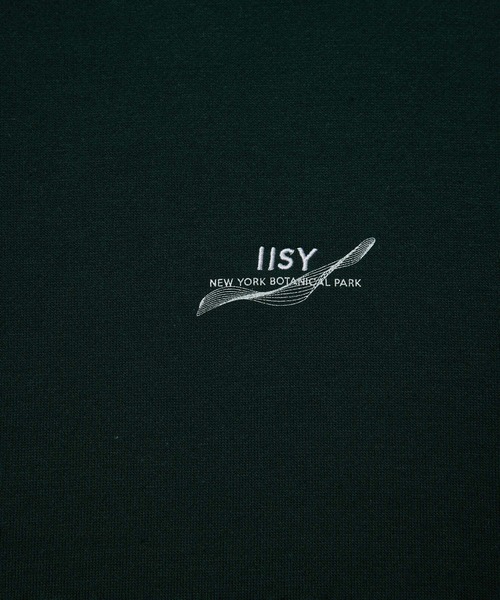 iisy（イージー）の「iisy / ウェーブフラワークルーネックスウェット（スウェット・メンズ・ブラック/キナリ/グリーン・L/M/S）」の12枚目の写真