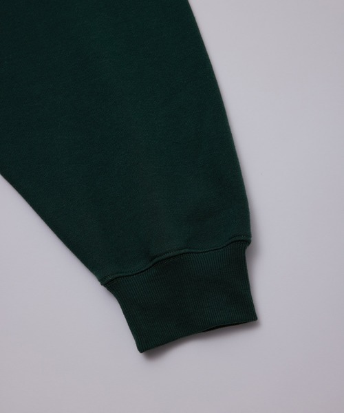 iisy（イージー）の「iisy / ウェーブフラワークルーネックスウェット（スウェット・メンズ・ブラック/キナリ/グリーン・L/M/S）」の13枚目の写真