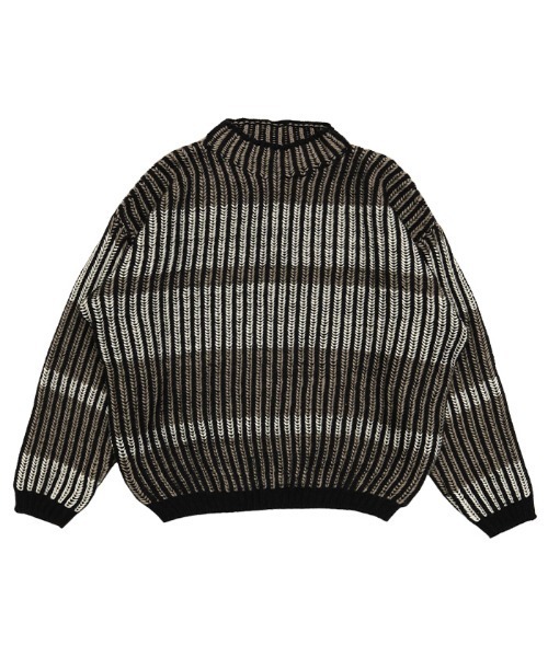 Secret ニット 人気カラー ブラックM値下げ⭕️ select MOCA（セレクトモカ）の「マルチカラーデザインニット（ニット