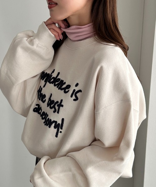 apres jour mignon（アプレジュールミニョン）の「クシュクシュインナー【ZOZOTOWN限定アイテム】（Tシャツ/カットソー・レディース・ブラック/アイボリー/ピンク/グリーン/オレンジ/オレンジ系その他/グリーン系その他/マスタード/イエロー/ブルー/ピンク系その他/レッド・X-LARGE/フリー）」の9枚目の写真