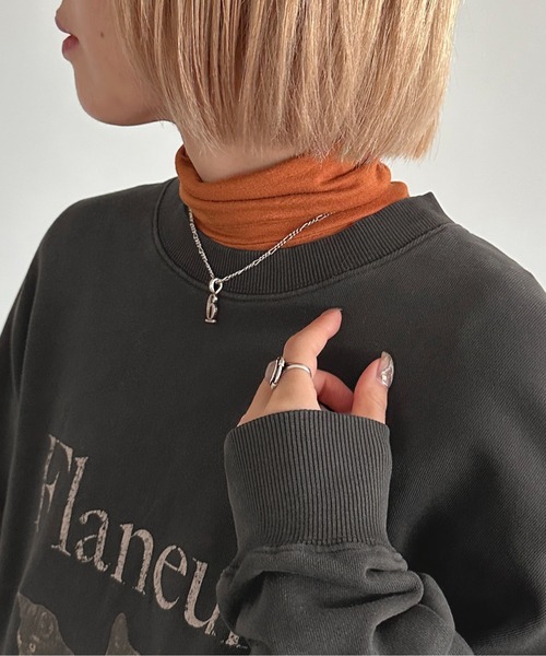 apres jour mignon（アプレジュールミニョン）の「クシュクシュインナー【ZOZOTOWN限定アイテム】（Tシャツ/カットソー・レディース・ブラック/アイボリー/ピンク/グリーン/オレンジ/オレンジ系その他/グリーン系その他/マスタード/イエロー/ブルー/ピンク系その他/レッド・X-LARGE/フリー）」の12枚目の写真