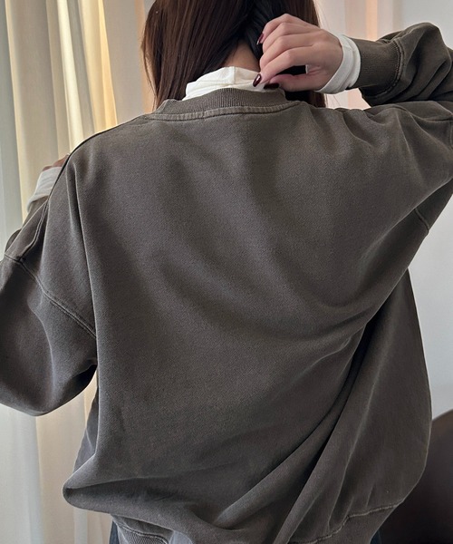 apres jour mignon（アプレジュールミニョン）の「クシュクシュインナー【ZOZOTOWN限定アイテム】（Tシャツ/カットソー・レディース・ブラック/アイボリー/ピンク/グリーン/オレンジ/オレンジ系その他/グリーン系その他/マスタード/イエロー/ブルー/ピンク系その他/レッド・X-LARGE/フリー）」の18枚目の写真