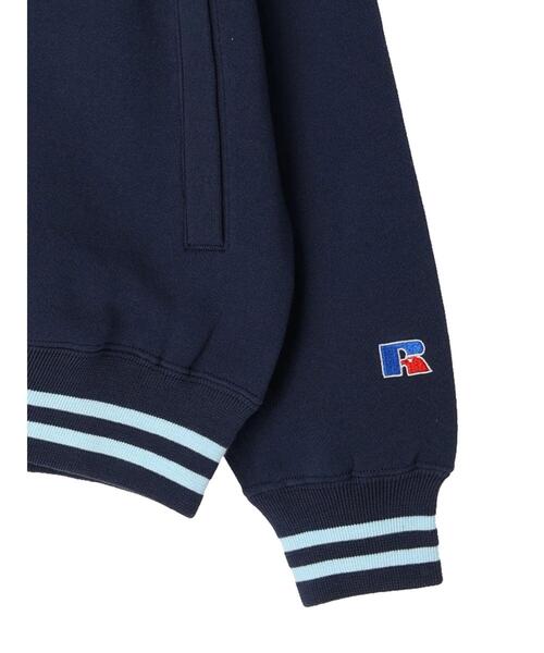 Russell Athletic(ラッセルアスレティック)の「【WEB限定】RUSSELL Columbiaスウェットジャケット *(スタジャン・メンズ・グレー/ネイビー・M/L/XL)」の16枚目の写真