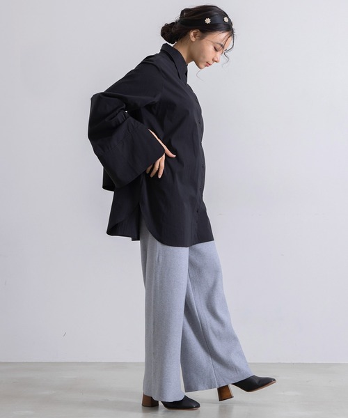 Dita Muaj.（ディータムアージュ）の「【ZOZO限定】Muaj.ベルスリーブスリットシャツ（シャツ/ブラウス・レディース・ブラック/モカ/ホワイト・FREE）」の19枚目の写真