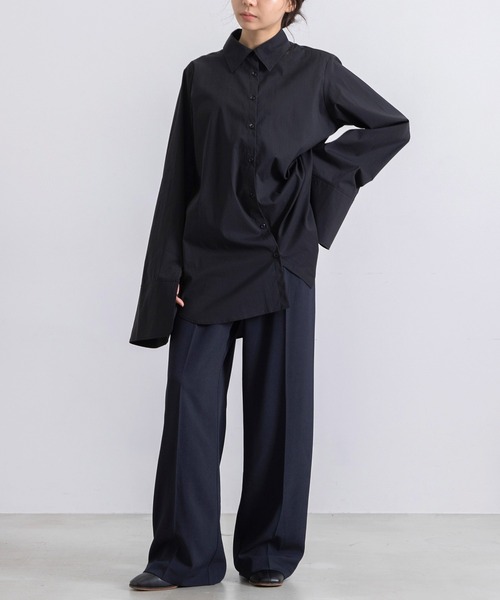 Dita Muaj.（ディータムアージュ）の「【ZOZO限定】Muaj.ベルスリーブスリットシャツ（シャツ/ブラウス・レディース・ブラック/モカ/ホワイト・FREE）」の20枚目の写真