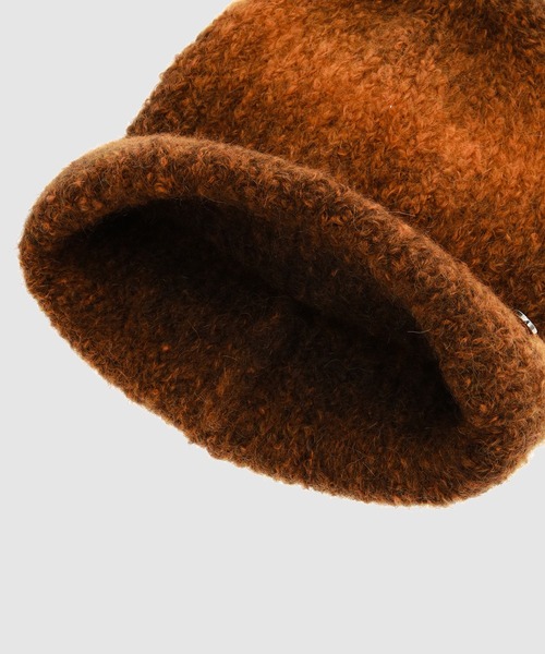 MOONDOG BEANIE BROWN ORANGE（ニットキャップ/ビーニー  display picture 3