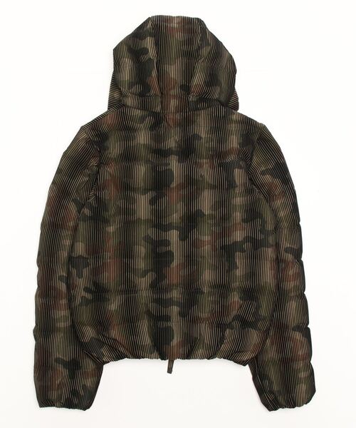 HYDROGEN(ハイドロゲン)の「《HYDROGEN/ハイドロゲン》【AB LINE】カモフラージュダウンジャケット / CAMOUFLAGE DOWN JACKET(テーラードジャケット・メンズ・カモフラージュ・56/54/52/46/50/48)」の3枚目の写真