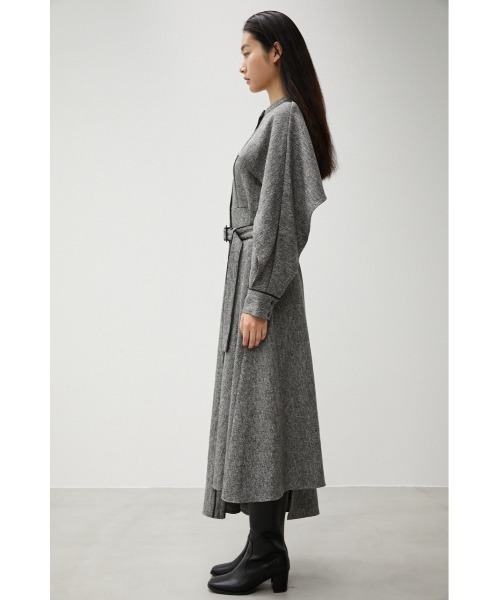 AZUL by moussy(アズールバイマウジー)の「TWEED ONEPIECE/ツイードワンピース(ワンピース・レディース・ブラック系その他/グリーン系その他/ブラウン系その他・MEDIUM/SMALL)」の8枚目の写真