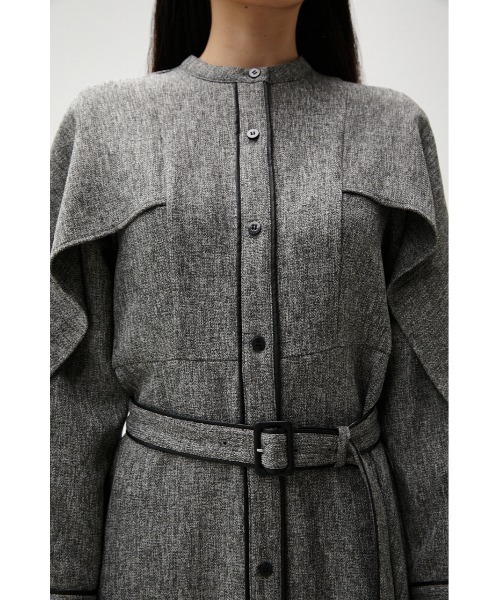 AZUL by moussy(アズールバイマウジー)の「TWEED ONEPIECE/ツイードワンピース(ワンピース・レディース・ブラック系その他/グリーン系その他/ブラウン系その他・MEDIUM/SMALL)」の11枚目の写真