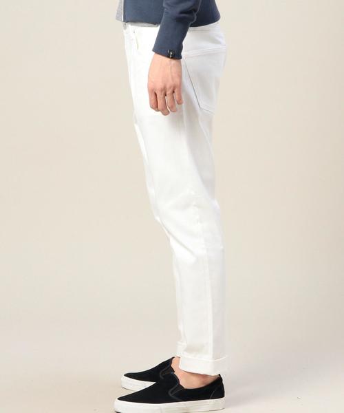 BEAUTY&YOUTH UNITED ARROWS（ビューティーアンドユースユナイテッドアローズ）の「BY ホワイト/5ポケット デニムパンツ◆（デニムパンツ・メンズ・ホワイト・30inch/28inch/32inch/34inch）」の4枚目の写真