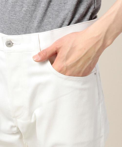 BEAUTY&YOUTH UNITED ARROWS（ビューティーアンドユースユナイテッドアローズ）の「BY ホワイト/5ポケット デニムパンツ◆（デニムパンツ・メンズ・ホワイト・30inch/28inch/32inch/34inch）」の7枚目の写真