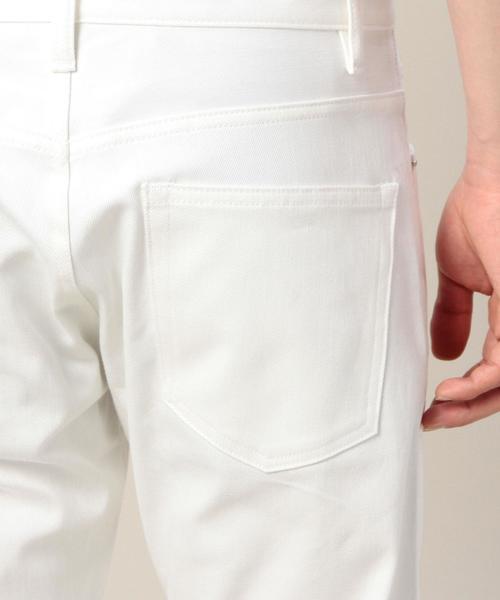 BEAUTY&YOUTH UNITED ARROWS（ビューティーアンドユースユナイテッドアローズ）の「BY ホワイト/5ポケット デニムパンツ◆（デニムパンツ・メンズ・ホワイト・30inch/28inch/32inch/34inch）」の8枚目の写真