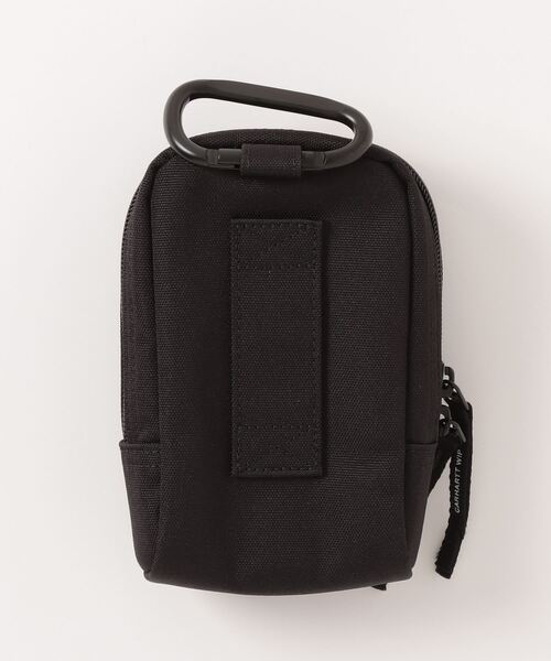Carhartt WIP(カーハートダブリューアイピー)の「Carhartt WIP/カーハートダブリューアイピー ポーチ SMALL BAG I006592(ポーチ・メンズ・ブラック・FREE)」の4枚目の写真