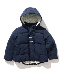 SHOO・LA・RUE（シューラルー）の「【100-150cm/撥水】GIRLSフード2WAY中綿ブルゾン（ブルゾン）」