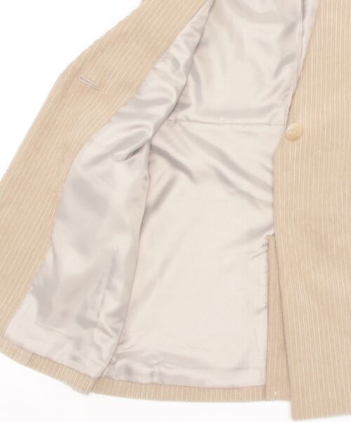 PUBLIC TOKYO（パブリックトウキョウ）の「【セットアップ対応】コーデュロイジレ（ベスト・レディース・ネイビー/アイボリー・FREE）」の3枚目の写真