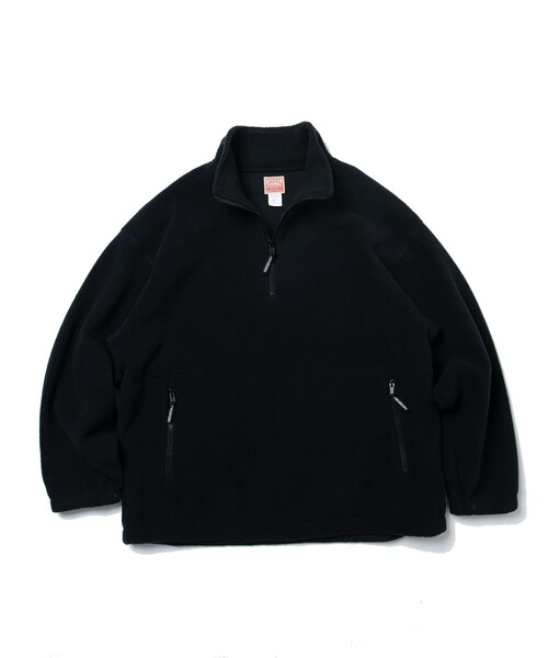 FREAK'S STORE（フリークスストア）の「HINSON/ヒンソン ハーフZIP フリースPO/フリースジャケット（スウェット・メンズ・モスグリーン/グレー/ブラック・MEDIUM/LARGE/X-LARGE）」の22枚目の写真