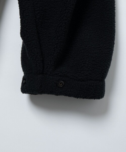 FREAK'S STORE（フリークスストア）の「HINSON/ヒンソン ハーフZIP フリースPO/フリースジャケット（スウェット・メンズ・モスグリーン/グレー/ブラック・MEDIUM/LARGE/X-LARGE）」の6枚目の写真