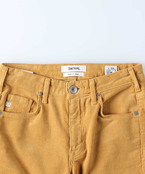 SOMETHING(サムシング)の「【SOMETHING】LISA フレアコーデュロイパンツ(その他パンツ・レディース・イエロー・26inch/27inch/28inch/29inch)」の10枚目の写真