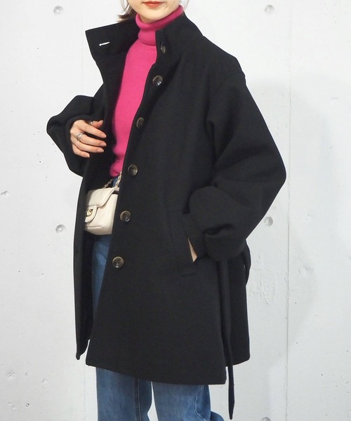 tiptop(ティップトップ)の「ボリューム袖ハーフコート(その他アウター・レディース・ブラック/ブラウン/アイボリー/ブラウン系その他・FREE)」の20枚目の写真