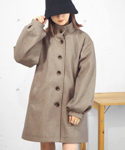 tiptop（ティップトップ）の「ボリューム袖ハーフコート（その他