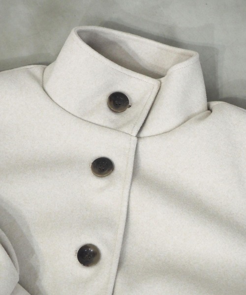 tiptop(ティップトップ)の「ボリューム袖ハーフコート(その他アウター・レディース・ブラック/ブラウン/アイボリー/ブラウン系その他・FREE)」の16枚目の写真