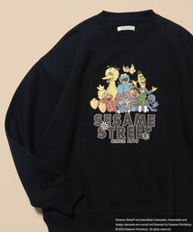 FREAK'S STORE | 【WEB限定】SESAME STREET/セサミストリート　集合プリントスウェット(スウェット)