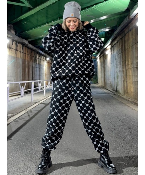 EGOIST（エゴイスト）の「EGモノグラムジョガーパンツII（スウェット