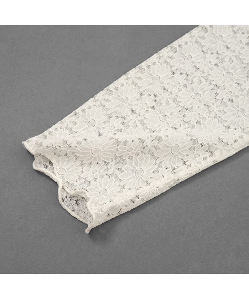 flower(フラワー)の「マーガレットレースタートル(Tシャツ/カットソー・レディース・ブルー/アイボリー/ピンク・FREE)」の21枚目の写真