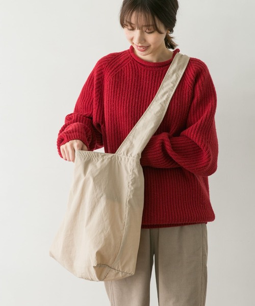 URBAN RESEARCH DOORS(アーバンリサーチドアーズ)の「ナイロンマーケットショルダー(ショルダーバッグ・メンズ・ライトカーキ/オレンジ系その他/ブラック/グレー系その他・-)」の19枚目の写真