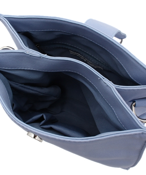 one after another NICE CLAUP（ワンアフターアナザーナイスクラップ）の「【non-no8月号掲載 ナイスクラップ】タッセル付きショルダーバック（ショルダーバッグ・レディース・サックスブルー/ベージュ/ネイビー・FREE）」の11枚目の写真