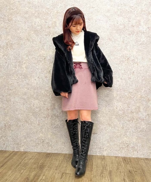 axes femme（アクシーズファム）の「ファーコート（ブルゾン）」 - WEAR