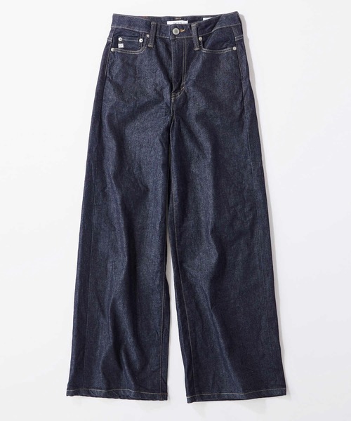 SOMETHING(サムシング)の「【SOMETHING】ワイドフレアパンツ(デニムパンツ・レディース・ノンウォッシュ・XS/S/M)」の2枚目の写真