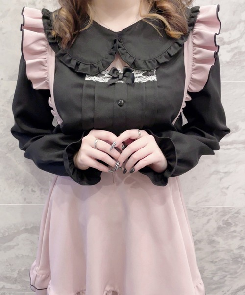 ♡MA*RS はしごりぼんブラウス♡ MA*RS（アメーバーマーズ）の「はしごりぼんブラウス（シャツ