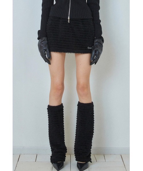 ★CRANK★LEG WARMER MINI SKIRT_KH★正規品/韓国直送料込/人気 レッグウォーマー CRANK(クランク) レディース - 海外通販のBUYMA