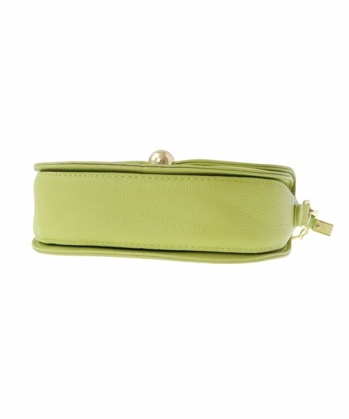 OFUON le MK(オフオンルエムケー)の「フェイクレザーハンドバッグ(ハンドバッグ・レディース・ブラック/ミント/アイボリー・38)」の9枚目の写真