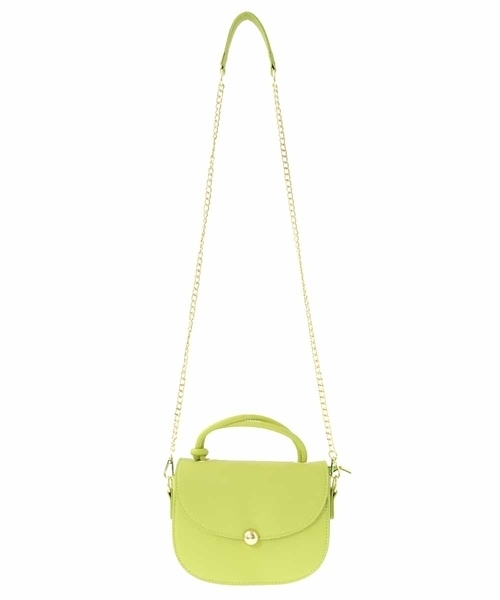 OFUON le MK(オフオンルエムケー)の「フェイクレザーハンドバッグ(ハンドバッグ・レディース・ブラック/ミント/アイボリー・38)」の8枚目の写真